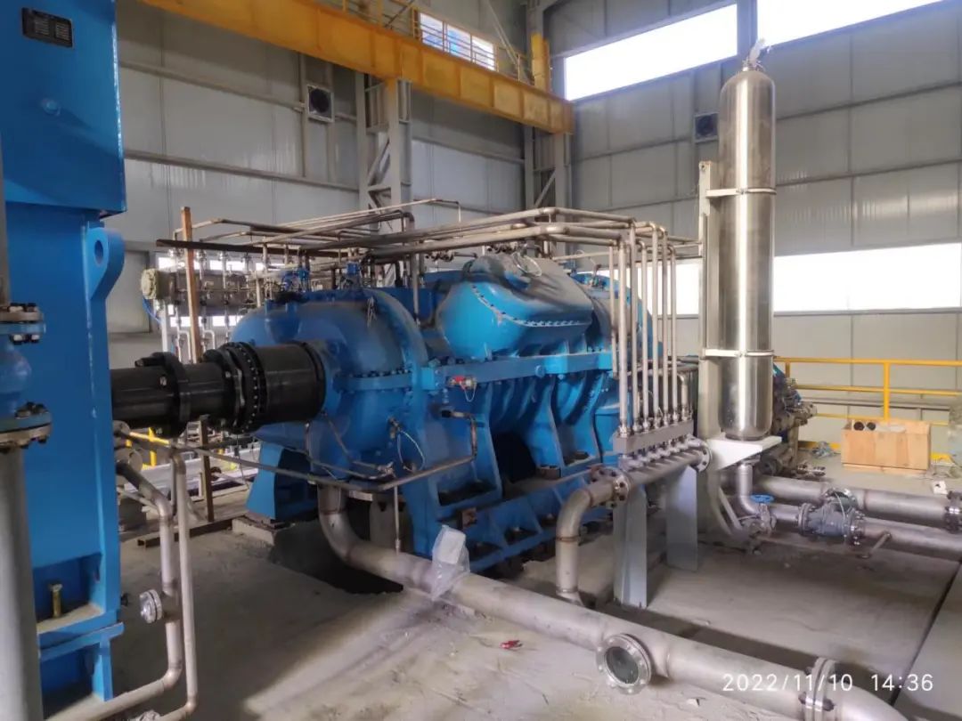 開山資訊 | 應(yīng)用于氫冶金領(lǐng)域的中國(guó)最大工藝螺桿壓縮機(jī)投產(chǎn)(圖2)